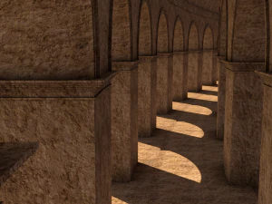 roman colosseum reconstruction 3D Model