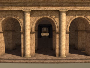 roman colosseum reconstruction 3D Model