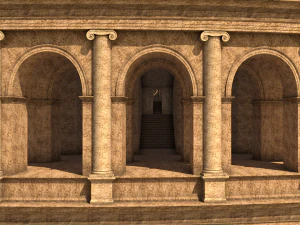 roman colosseum reconstruction 3D Model