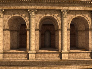 roman colosseum reconstruction 3D Model