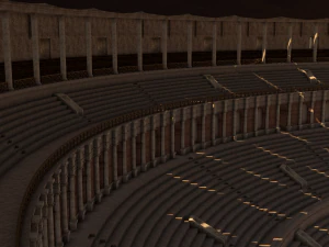 roman colosseum reconstruction 3D Model