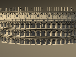 roman colosseum reconstruction Model 3D