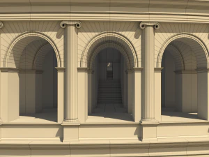 roman colosseum reconstruction 3D Model