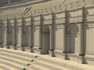 roman colosseum reconstruction Model 3D