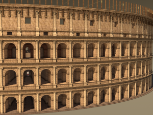 roman colosseum reconstruction Model 3D