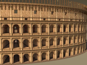 roman colosseum reconstruction 3D Model