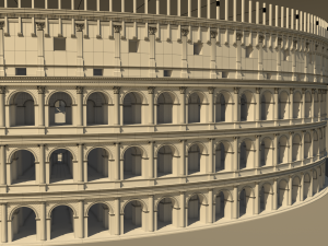 roman colosseum reconstruction Model 3D