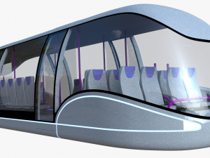 passenger transporter 3D Model