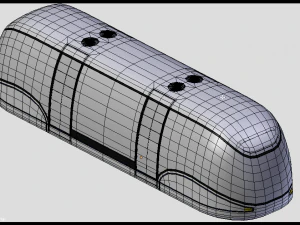 यात्री परिवहनकर्ता 3D मॉडल