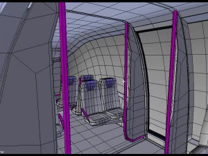 यात्री परिवहनकर्ता 3D मॉडल
