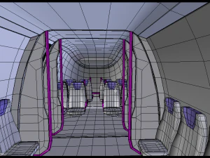 यात्री परिवहनकर्ता 3D मॉडल