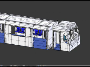 Metro van Moskou 3D Model