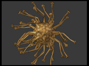 viruses 3D Model