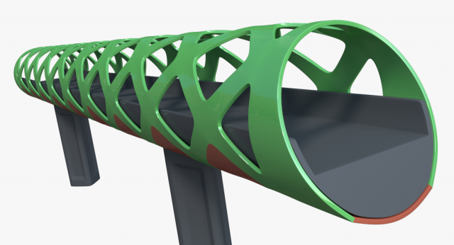 bridge Model 3D .c4d .max .obj .3ds .fbx .stl .blend 