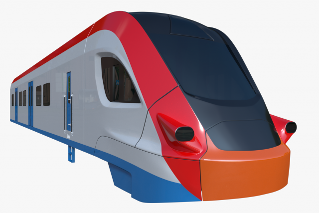 Ivolga train eg2tv 3D-Modell .c4d .max .obj .3ds .fbx .stl .blend 
