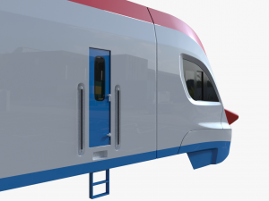 Ivolga train eg2tv 3D-Modell