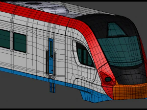 Ivolga train eg2tv 3D Model