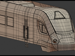 Ivolga train eg2tv 3D-Modell