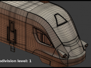 Ivolga train eg2tv 3D-Modell