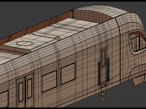 Ivolga train eg2tv 3D-Modell