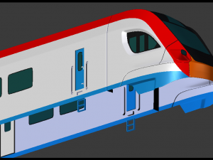 Ivolga train eg2tv 3D-Modell
