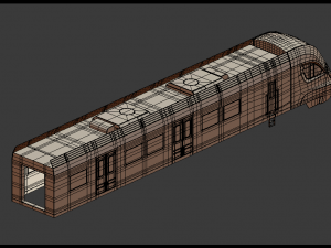 Ivolga train eg2tv 3D-Modell