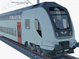 bombardier twindexx train 3D Model