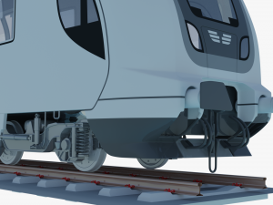bombardier twindexx train 3D Model