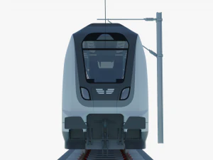 bombardier twindexx train 3D Model