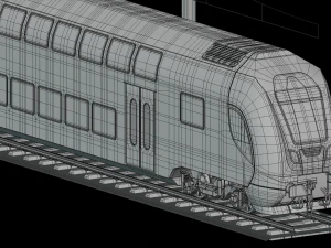 bombardier twindexx train 3D Model