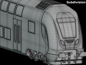 bombardier twindexx train 3D Model