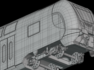 bombardier twindexx train 3D Model