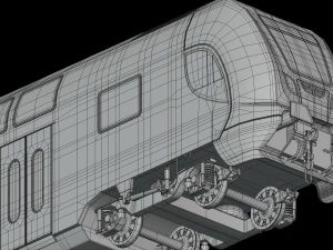 bombardier twindexx train 3D Model