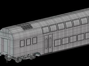 bombardier twindexx train 3D Model