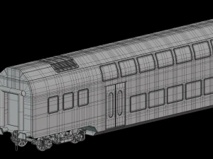 bombardier twindexx train 3D Model