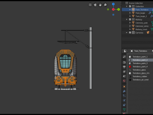bombardier twindexx train 3D Model