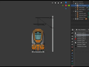 bombardier twindexx train 3D Model