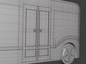 Autonomous city bus concept 2023 Model 3D