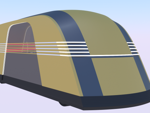 Tesla Robovan exterior 3Dモデル