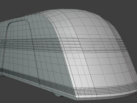Tesla Robovan exterior 3Dモデル