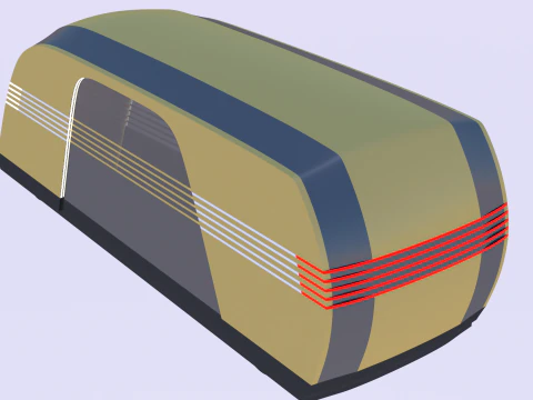 Tesla Robovan exterior 3D Model
