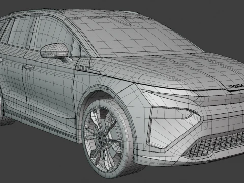 Skoda Elroq exterior 3D Model
