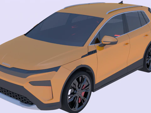 Skoda Elroq exterior 3D Model