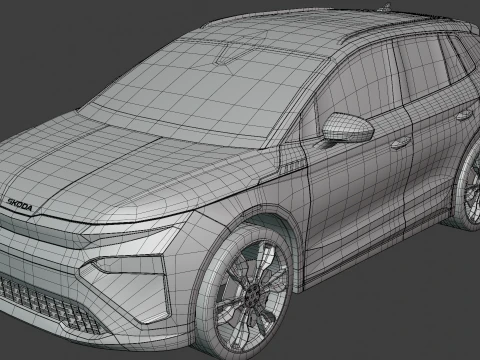 Skoda Elroq exterior 3D Model