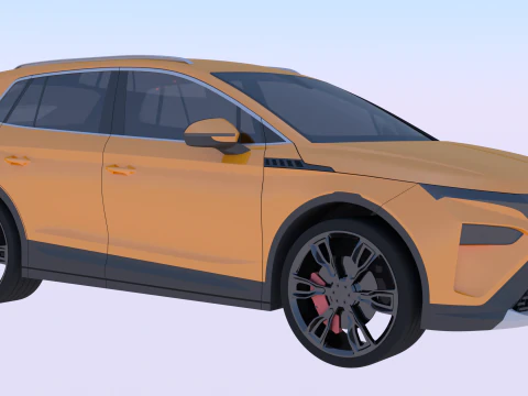 Skoda Elroq exterior 3D Model