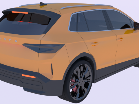 Skoda Elroq exterior Model 3D
