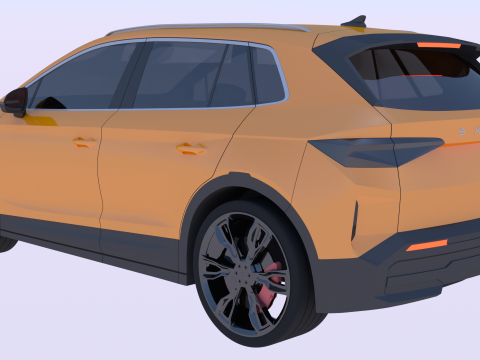 Skoda Elroq exterior Model 3D