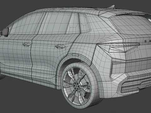 Skoda Elroq exterior 3D Model