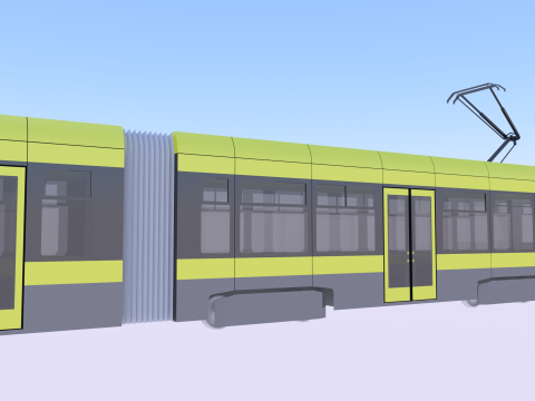 Stadler tram exterior Model 3D