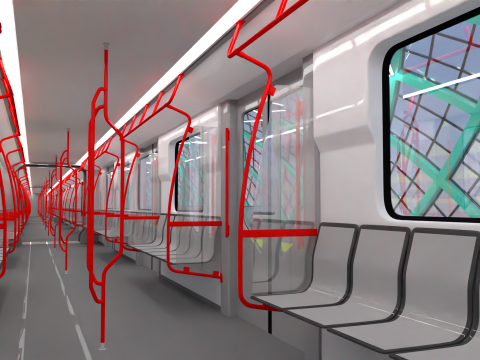 Sofia metro station 3D 模型